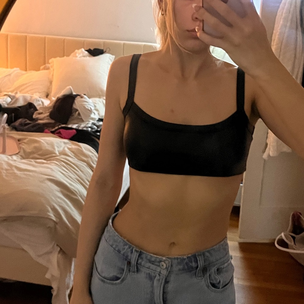 leather top